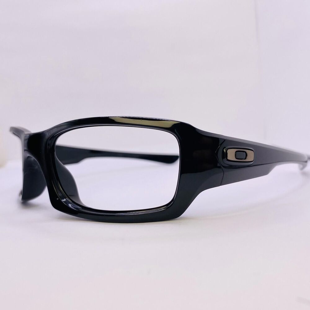 Oakley Sunglasses (4+1)2 Custom 54 MM Shiny Black Dead Stock